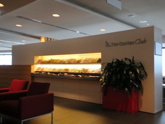 パース空港　カンタス航空ラウンジ