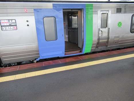 スーパー北斗　函館駅にて