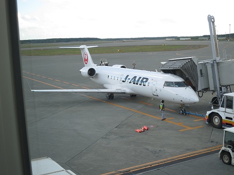 函館空港にて撮影