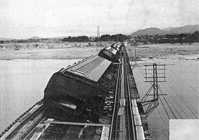 室戸台風　瀬田川