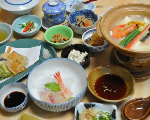 嬉野温泉　温泉湯豆腐
