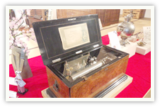 函館　郷土資料館　オルゴール