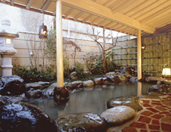 鼻の宿　染井　露天風呂