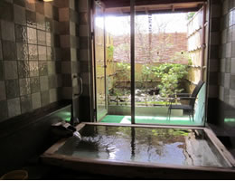 湯郷温泉　鷺温泉館　貸切風呂