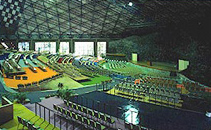 林田温泉時代の夕食会場