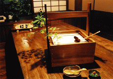 平山温泉　湯の蔵　竹炭すくい豆腐